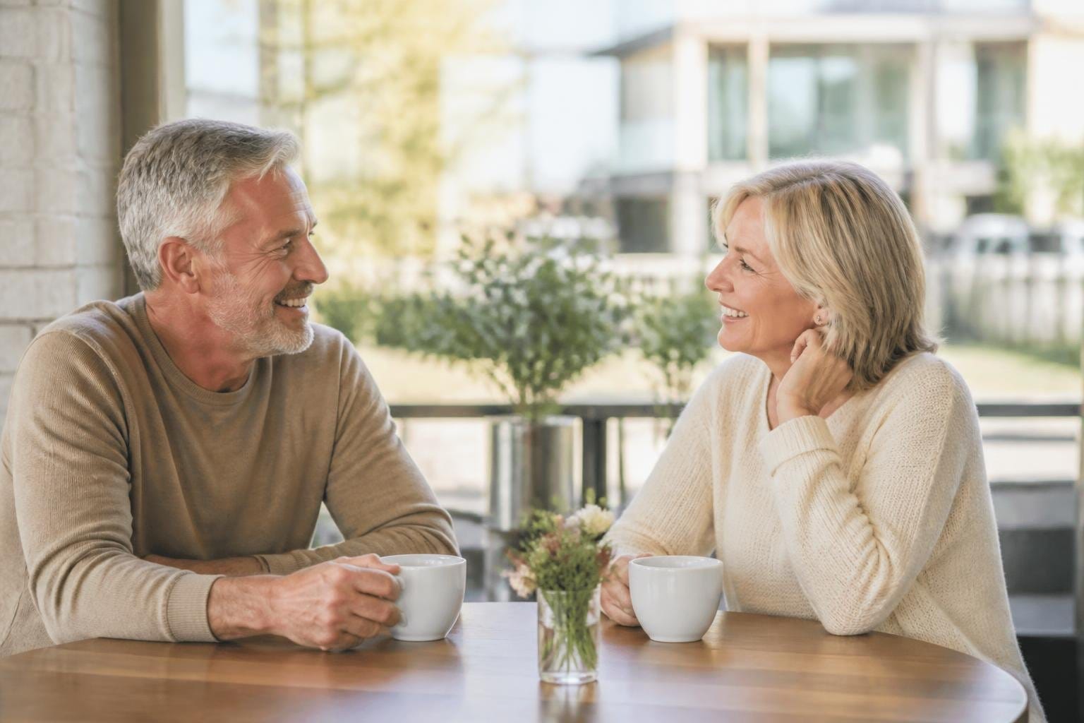 Mature adults illustrating first date tips for singles over 50