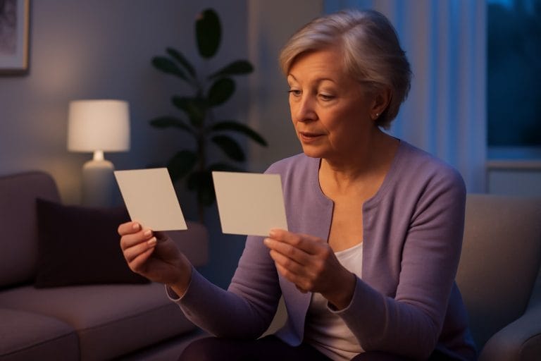 Adults over 50 in a neutral contemporary living room, illustrating Match vs eharmony for Singles Over 50: Which One Fits You Better?