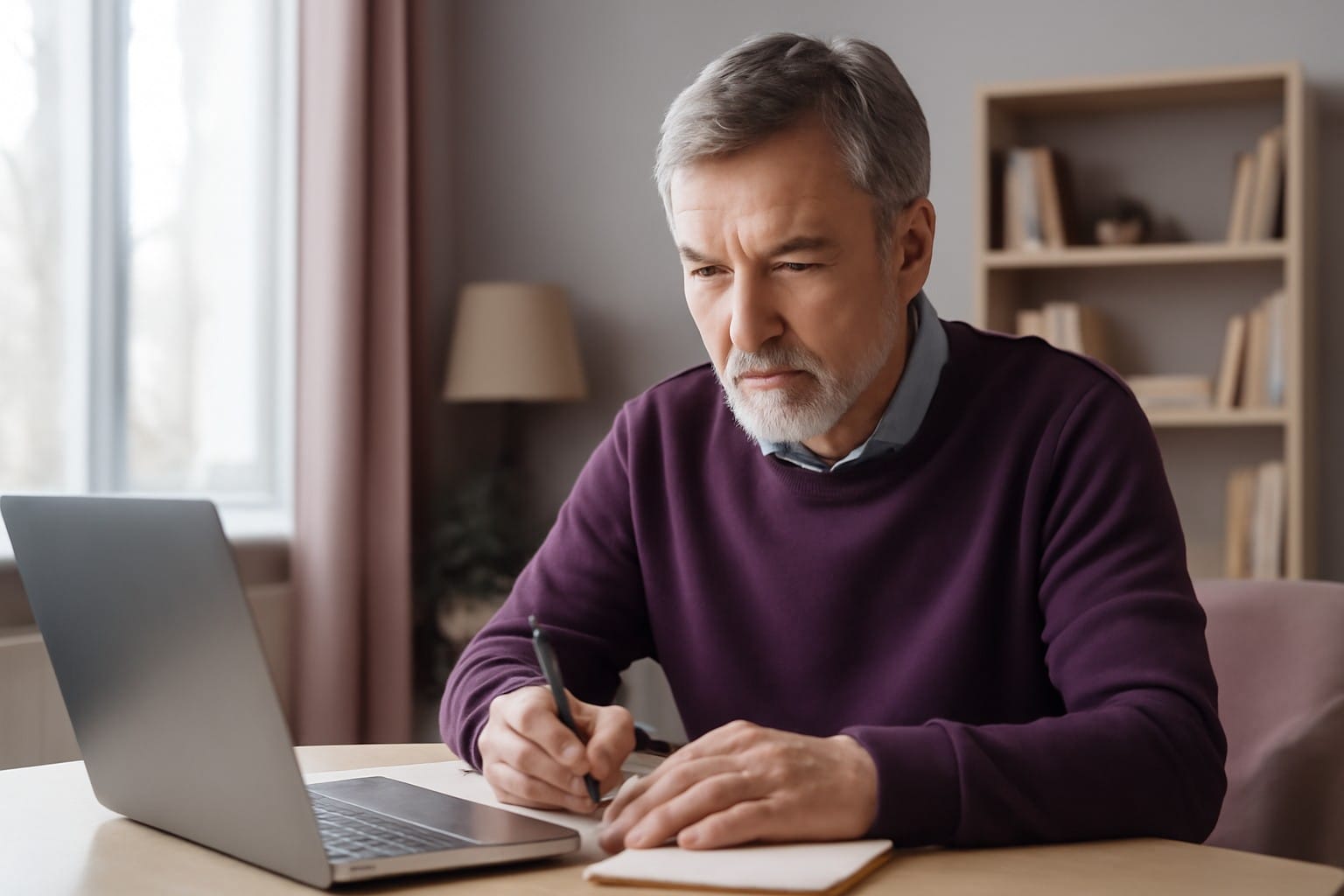 Adults over 50 in a tasteful home office, illustrating DateMyAge Review 2026: How Its Credit System Works for Singles Over 50